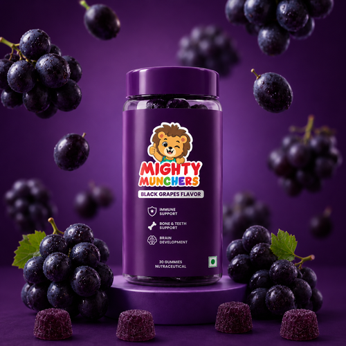 Mighty Munchers Elderberry Immune Defense Gummies