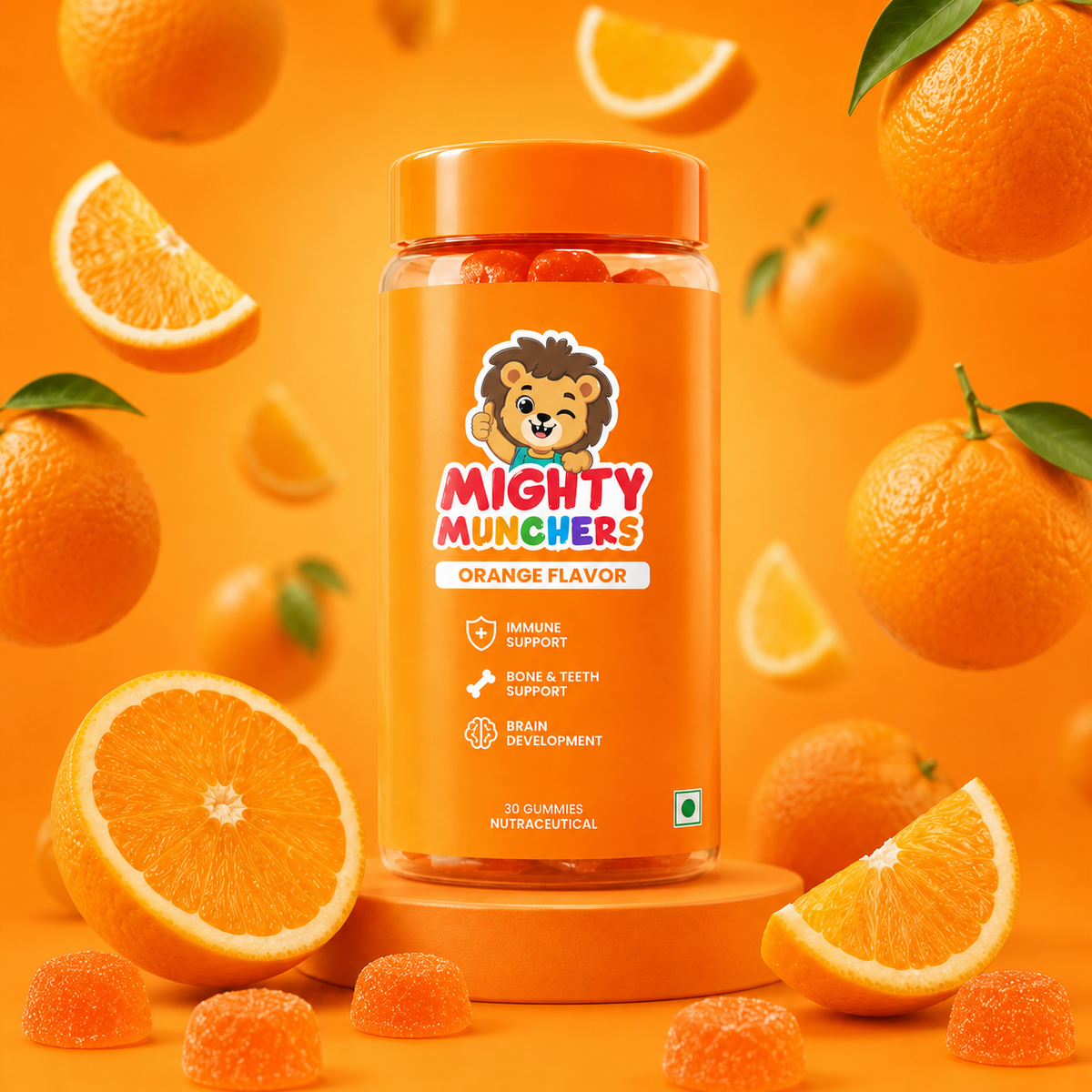 Mighty Munchers Iron Energy Gummies