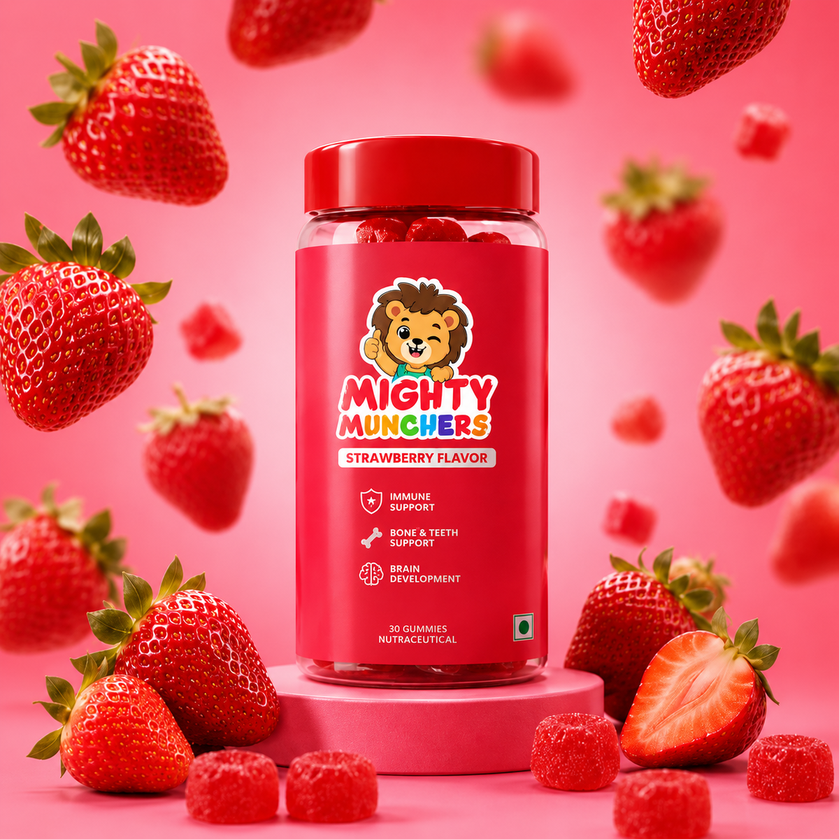 Mighty Munchers Dreamy Nights Melatonin Sleep Gummies
